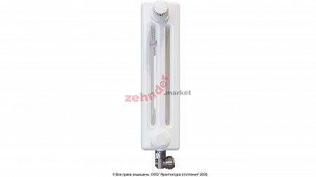 Радиатор Zehnder Charleston Completto 3037/22 V001 1/2 RAL 9016 нижнее подключение