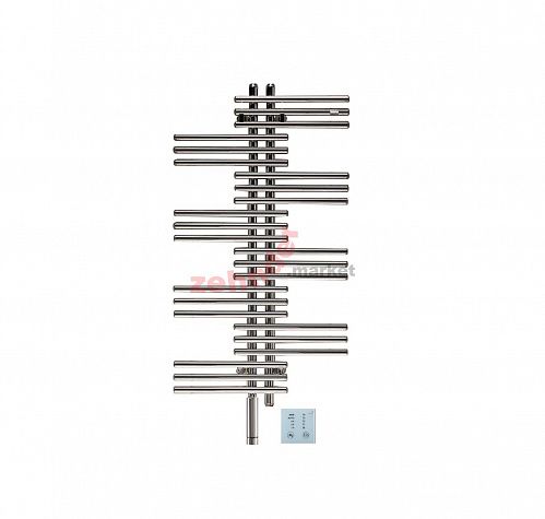 Электрический полотенцесушитель Zehnder Yucca YSEC-090-050/GD Хром