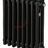 Радиатор Zehnder Charleston 3057/08 1270 3/4 RAL 9217 matt Чёрный боковое подключение