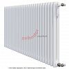 Радиатор Zehnder Charleston 2050/28 1270 1/2 RAL 9016 боковое подключение (с кронштейнами CVD1+BH)