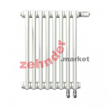 Радиатор Zehnder Charleston Completto 2050/08 V001 1/2 RAL 9016 нижнее подключение (с кронштейнами CVD1+BH)
