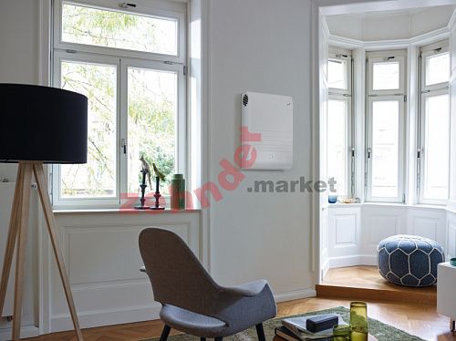 Вентиляционная установка Zehnder ComfoAir 70, панель из нержавеющей стали