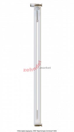 Радиатор Zehnder Charleston 2110/08 1270 3/4 RAL 9016 боковое подключение