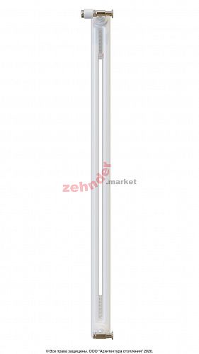 Радиатор Zehnder Charleston 2110/08 1270 3/4 RAL 9016 боковое подключение