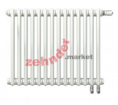 Радиатор Zehnder Charleston Completto 2050/14 V001 1/2 RAL 9016 нижнее подключение (с кронштейнами CVD1+BH)