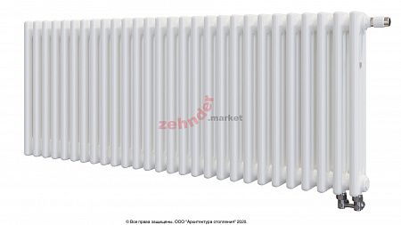 Радиатор Zehnder Charleston Completto CH 3050/28 V001 ½ RAL 9016