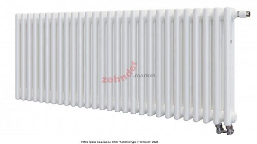Радиатор Zehnder Charleston Completto CH 3050/28 V001 ½ RAL 9016