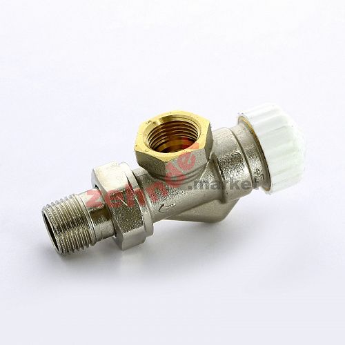 Термостатический вентиль DN 15, 1/2&quot;, PN 10, осевой
