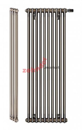 Вертикальный радиатор Zehnder Charleston 2180/10 V001 1/2 Technoline 0325 TL нижнее подключение