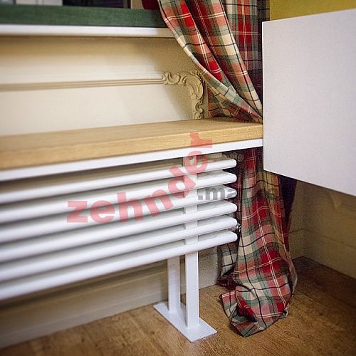 Радиатор-скамейка Zehnder Radiator Bench B4200/8 N3570 RAL 9016