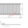 Радиатор Zehnder Charleston Completto 3050/26 V001 1/2 RAL 9016 нижнее подключение