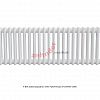 Радиатор Zehnder Charleston Completto 2035/32 V001 1/2 RAL 9016 нижнее подключение