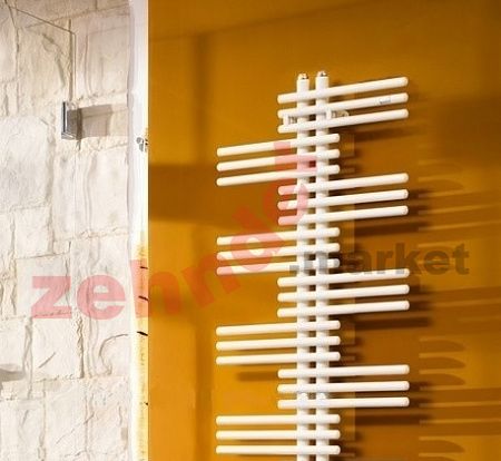 Полотенцесушитель Zehnder Yucca YSD-130-080 RAL 9016 белый