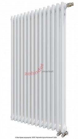 Радиатор Zehnder Charleston Completto 2110/14 V001 1/2 RAL 9016 нижнее подключение