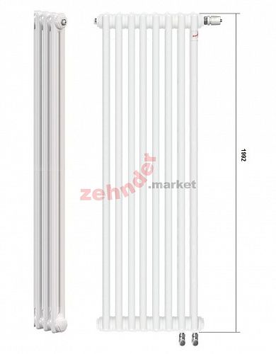 Радиатор Zehnder Charleston Completto CH 2200/19 V001 ½  RAL 9016