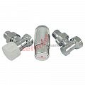 Комплект Schlosser DN15 GZ1/2 x GW1/2 угловой с термостатом Мини M30x1,5 цвет Хром (602200060)