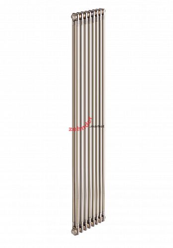 Вертикальный радиатор Zehnder Charleston 2180/08 1270 1/2 Technoline 0325 TL боковое подключение (с кронштейнами CVD1+BH)