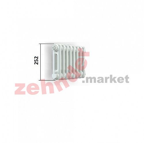 Радиатор Zehnder Charleston CH 2026/40 1270 ¾ RAL 9016