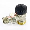 Термостатический вентиль DN 15, 1/2&quot; х 3/4&quot;EK, PN 10, угловой