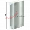 Радиатор Zehnder Charleston CH 4120/61 1270 ¾ RAL 9016
