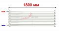 Радиатор Zehnder Charleston Turned T2180/10 N1280 RAL 9016