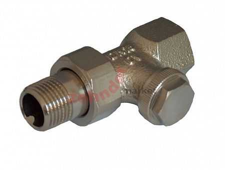 1090463 Вентиль на обратную подводку Oventrop Combi 3 Ду20, 3/4", PN10, прямой