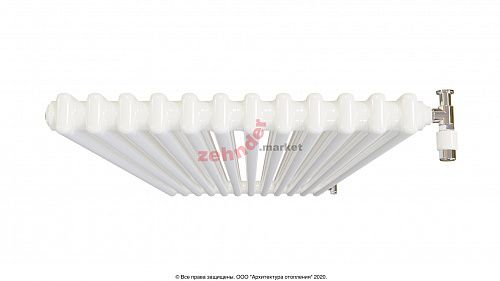 Радиатор Zehnder Charleston CH 2180/12 1270 ¾ RAL 9016