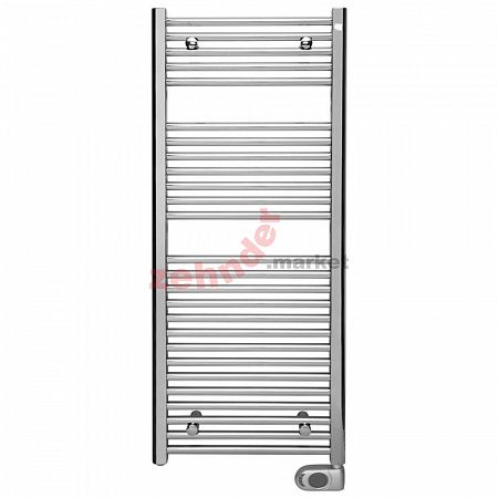 Электрический полотенцесушитель Zehnder Aura PBECZ-120-050/MQ Chrome/патрон Musa Chrome