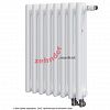 Радиатор Zehnder Charleston Completto 3050/08 V001 1/2 RAL 9016 нижнее подключение (с кронштейнами CVD1+BH)