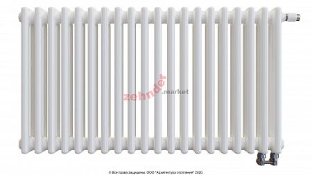 Радиатор Zehnder Charleston Completto 3050/20 V001 1/2 RAL 9016 нижнее подключение (с кронштейнами CVD1+BH)