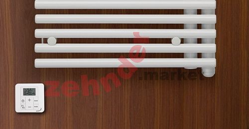 Электрический полотенцесушитель Zehnder Forma Asym LFAEL-170-50/GD RAL 9016 белый