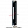 Радиатор Zehnder Charleston Completto 3057/22 V001 1/2 RAL 9217 matt цвет Черный нижнее подключение