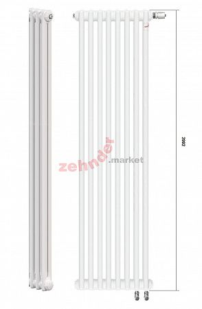 Радиатор Zehnder Charleston Completto CH 2300/29 V001 ½  RAL 9016