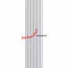 Вертикальный радиатор Zehnder Charleston Completto 2180/06 V001 1/2 RAL 9016 нижнее подключение (с кронштейнами CVD1+BH)