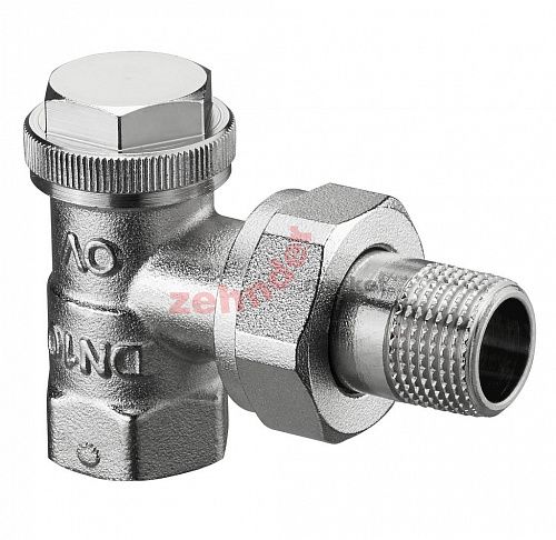1090362 Вентиль на обратную подводку Oventrop Combi 3 Ду15, 1/2&quot;, PN10, угловой