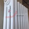 Вертикальный радиатор Zehnder Charleston Completto 3180/06 V001 1/2 RAL 9016 нижнее подключение (с кронштейнами CVD1+BH)