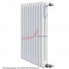 Радиатор Zehnder Charleston 2050/10 1270 1/2 RAL 9016 боковое подключение (с кронштейнами CVD1+BH)