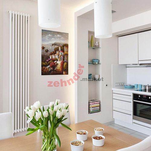 Радиатор Zehnder Charleston Completto CH 2180/08 V001 ½ RAL 9016