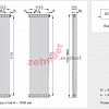 Радиатор Zehnder Charleston CC3180-4 N2670 ½ Chrome