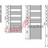 Полотенцесушитель Zehnder Forma Inox LFI-120-050