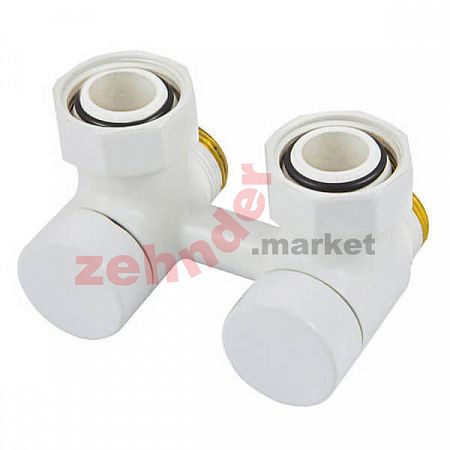Узел подключения Schlosser, угловой G 3/4 x М22x1,5 D=50 MM, белый (601000001)