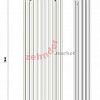 Радиатор Zehnder Charleston CH 3280/04 1270 ¾ RAL 9016
