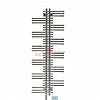 Электрический полотенцесушитель Zehnder Yucca YSEC-130-080/ZD Хром