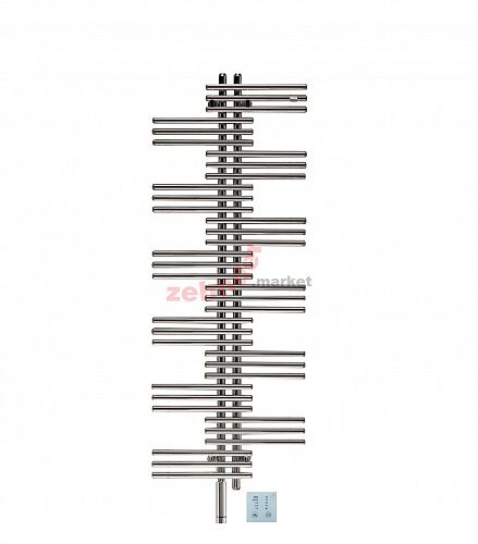 Электрический полотенцесушитель Zehnder Yucca YSEC-130-080/ZD Хром