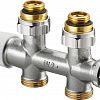 1184083 Oventrop Multiblock T присоед. узел 1/2&amp;quot;НГ x 3/4&amp;quot;НР, латунь, прямой