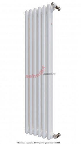 Радиатор Zehnder Charleston 2110/06 1270 3/4 RAL 9016 боковое подключение