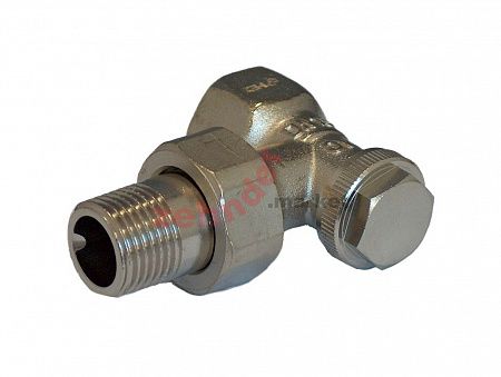 1090363 Вентиль на обратную подводку Oventrop Combi 3 Ду20, 3/4", PN10, угловой