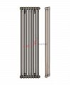 Вертикальный радиатор Zehnder Charleston 2200/08 3370 1/2 Technoline 0325 TL нижнее подключение без термоклапана (с кронштейнами SMB2T)