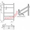 Полотенцесушитель Zehnder Diva DIV-080-050