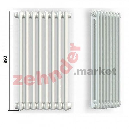 Радиатор Zehnder Charleston CH 2090/30 1270 ¾ RAL 9016